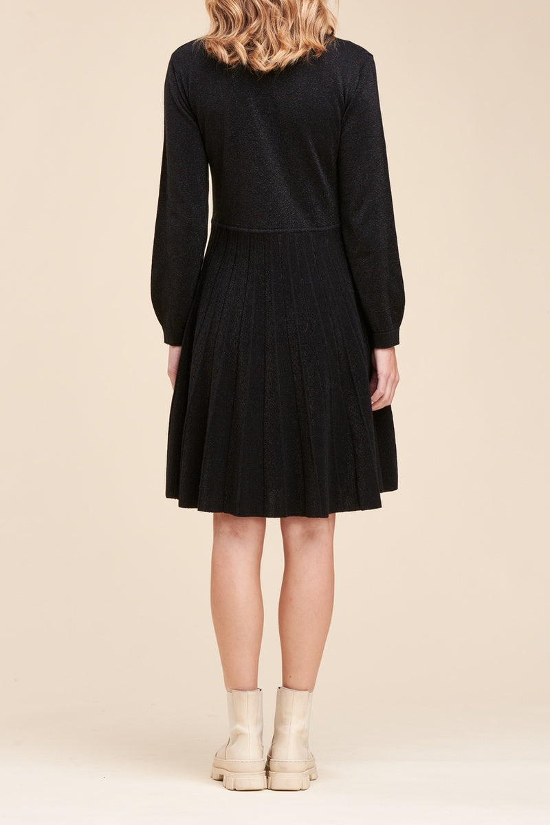 La Fée Maraboutée - Vestido Patinador Rago Negro