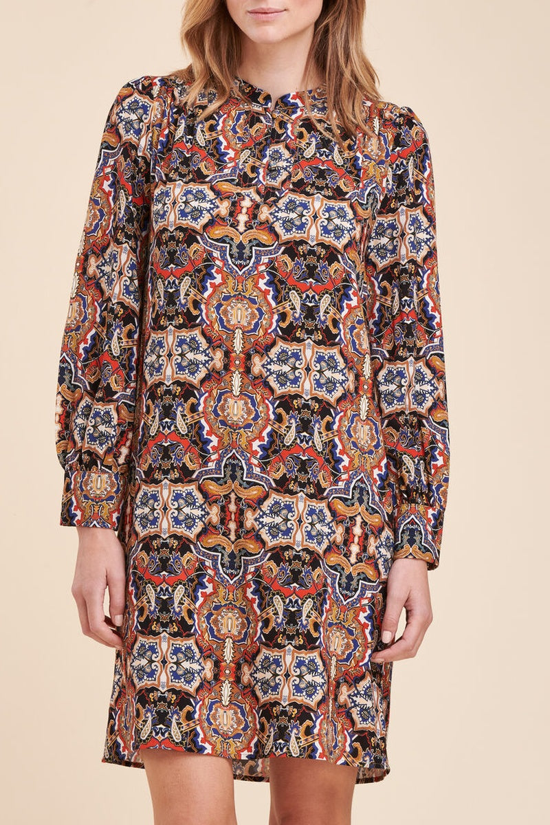 La Fée Maraboutée - Vestido Recto Ravana Negro