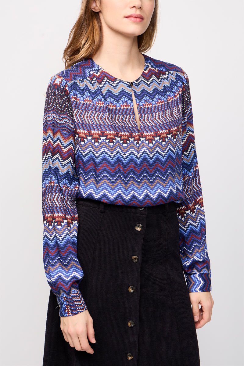 Blouse Benita Bleu