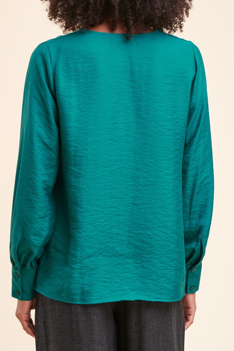 Blouse Calor Bleu Canard