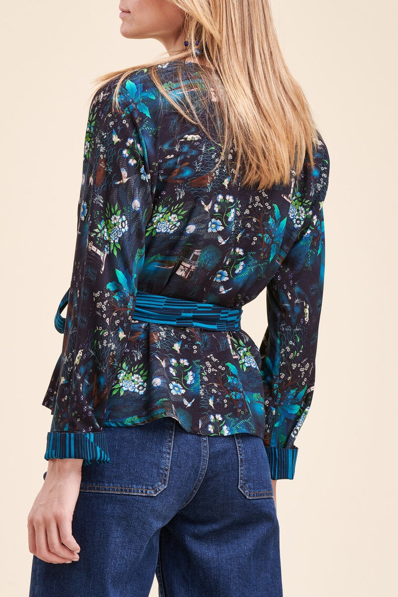 Blouse Rare Bleu Marine