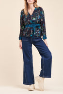 Blouse Rare Bleu Marine