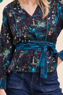 Blouse Rare Bleu Marine