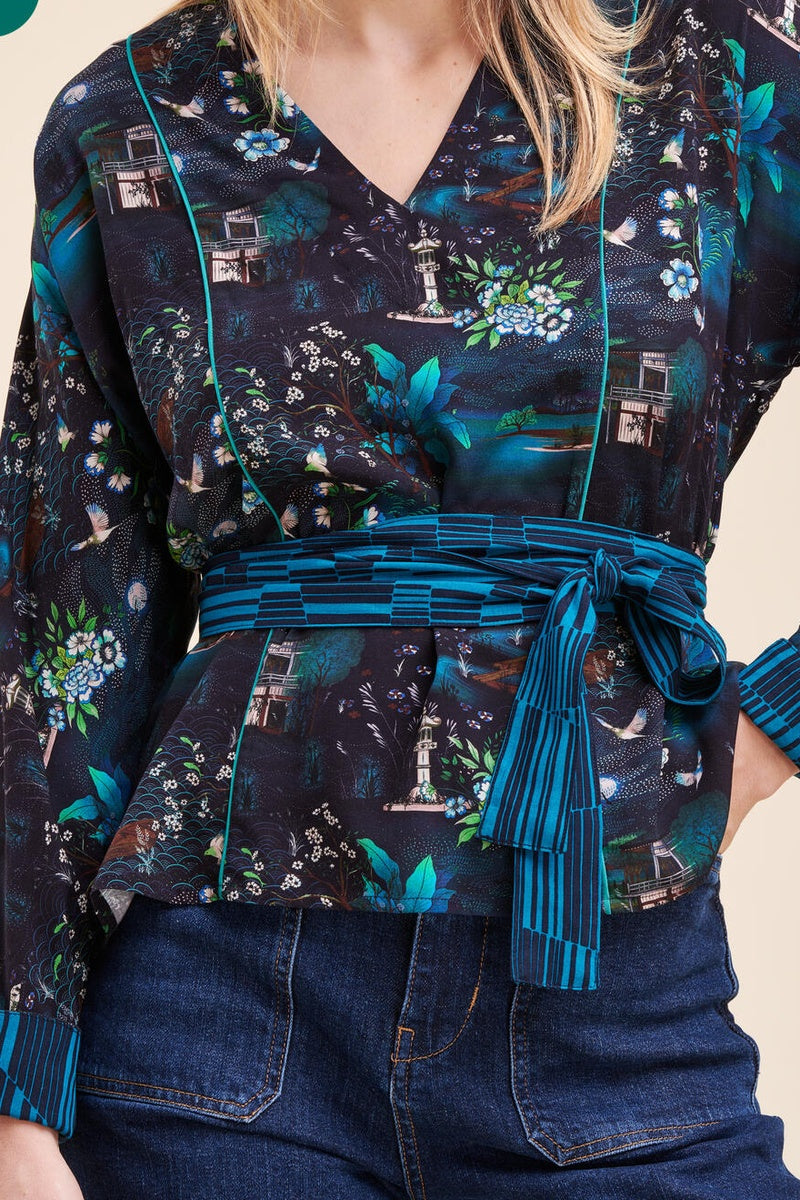 Blouse Rare Bleu Marine