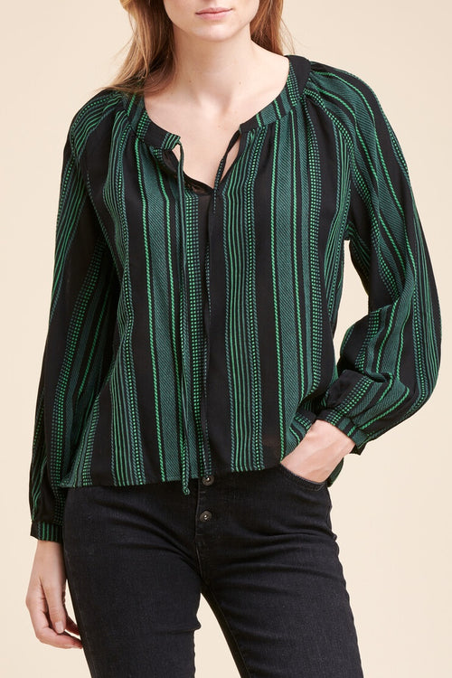 Blouse Rune Vert Foncé