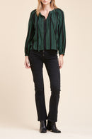 Blouse Rune Vert Foncé