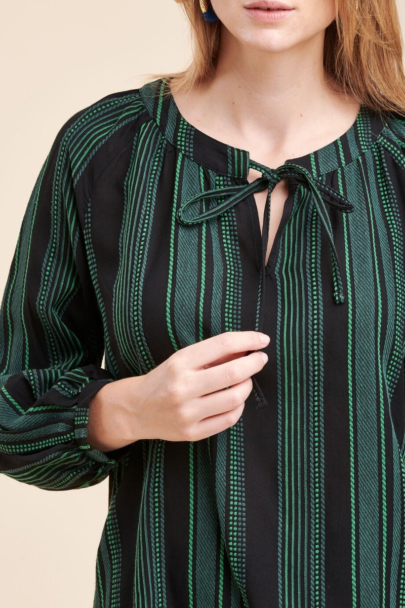 Blouse Rune Vert Foncé