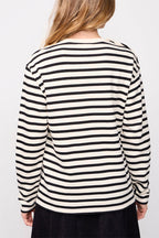 Pull Ragnar Blanc Et Noir