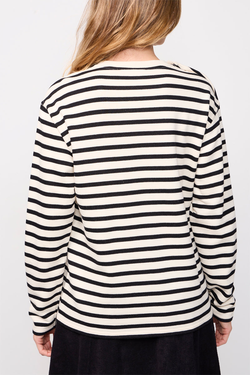 Pull Ragnar Blanc Et Noir