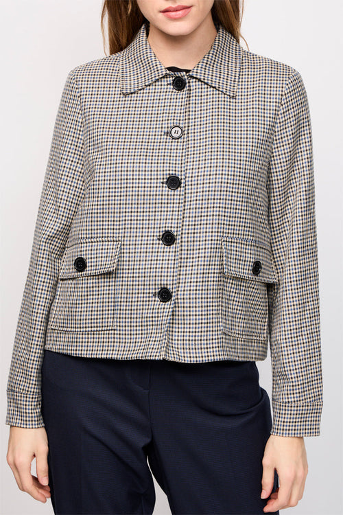 Jackets Ecru Petrol