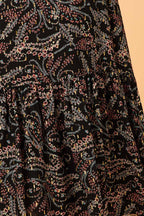 La Fée Maraboutée - Cima Black High-Waist Midi Skirt