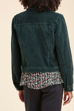 Papete Bottle Green Corduroy Jacket