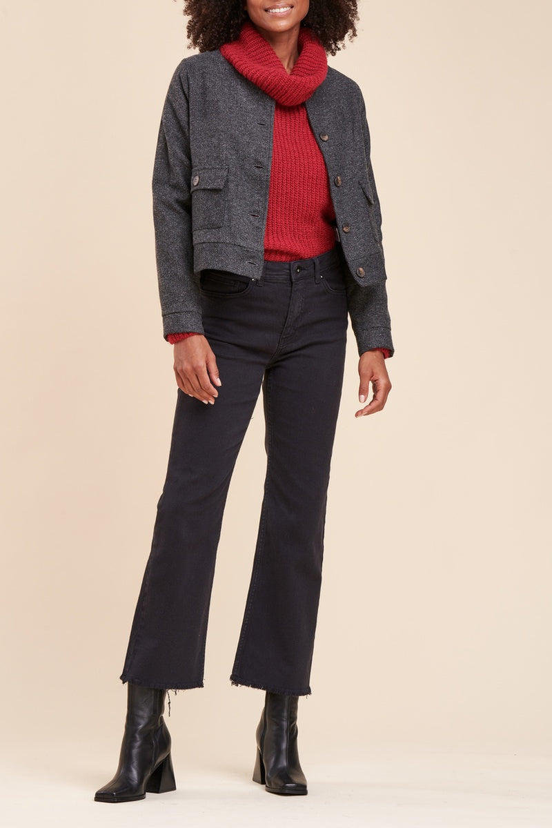 Chaqueta Ranal Anthracite Chiné