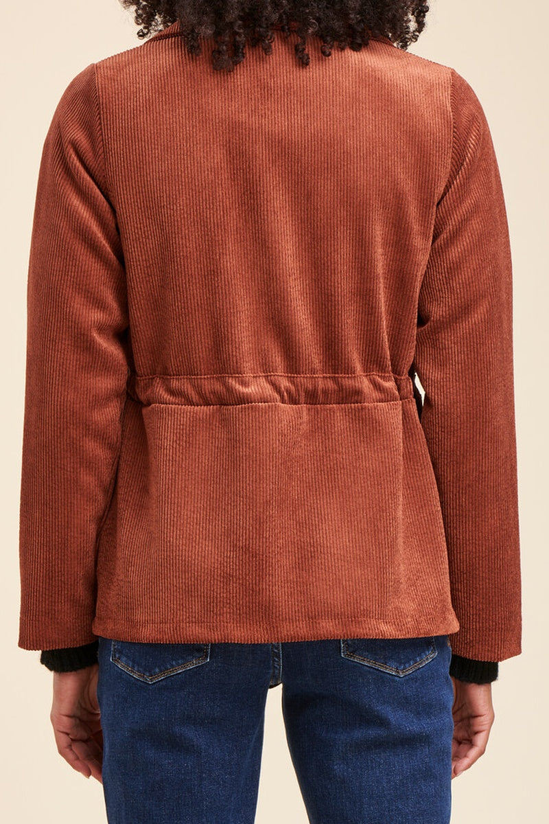 Chaqueta de pana marrón Redjo