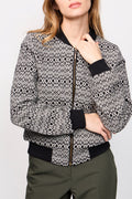 Chaqueta Ricota Blanca Y Negra