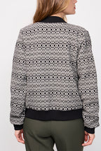 Chaqueta Ricota Blanca Y Negra