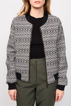Chaqueta Ricota Blanca Y Negra
