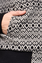 Chaqueta Ricota Blanca Y Negra
