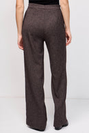 Celeri High Waisted Flare Pants Heather Brown