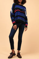 Pull Clive Bleu Cobalt