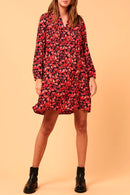 Robe Trapèze Changal Rouge