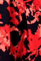 Changal Red Trapeze Dress