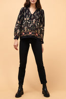Blouse Citrus Noir