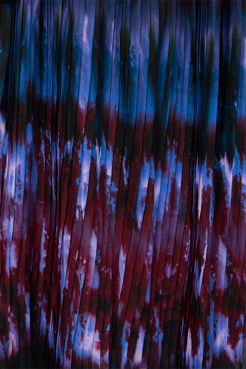 Jupe Plissée Ella Bleu Encre