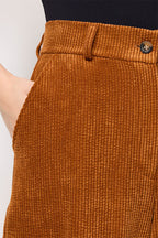 Fadma Café Corduroy Flare Trousers