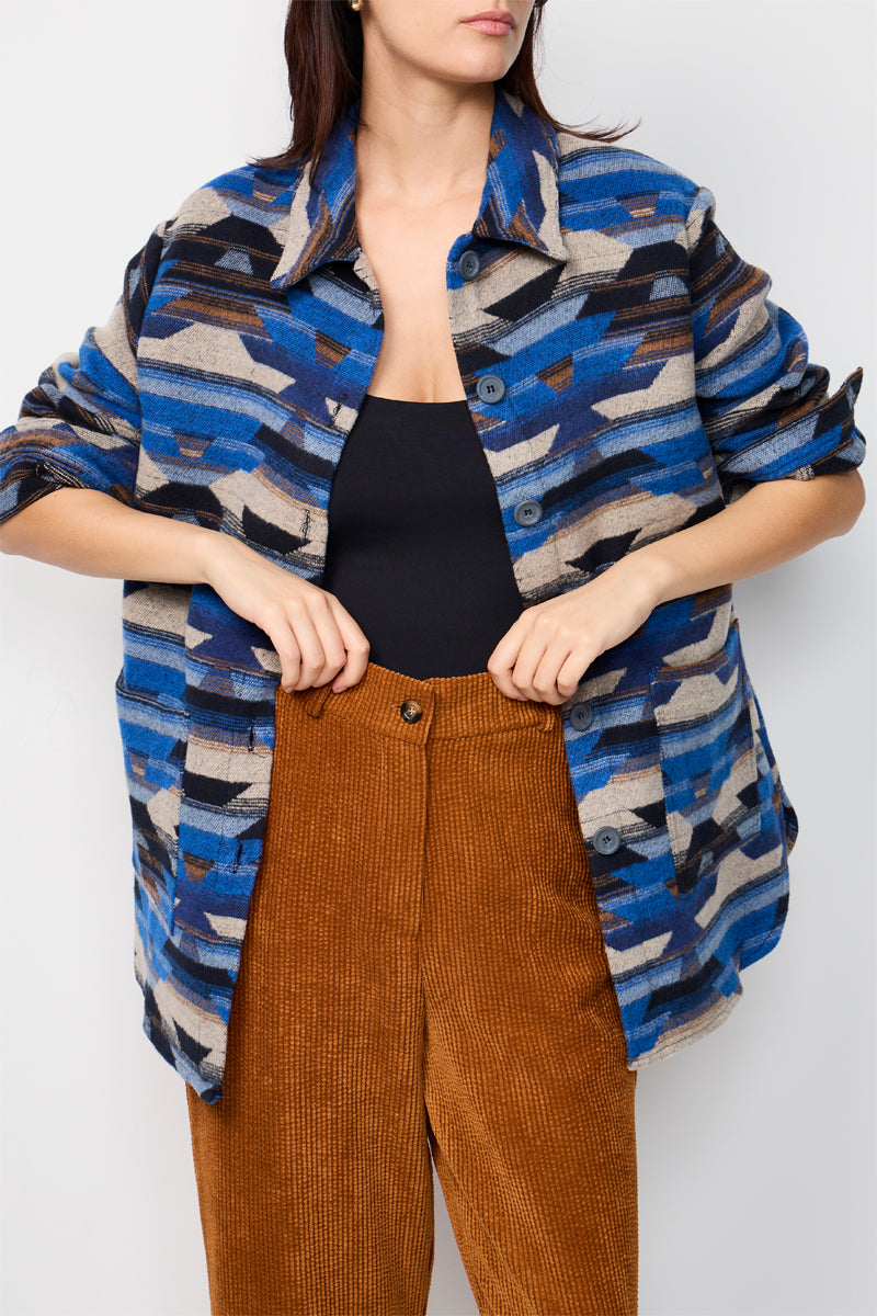 Manteau Rimbo Bleu