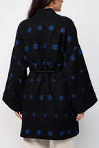 Black Rieko Kimono