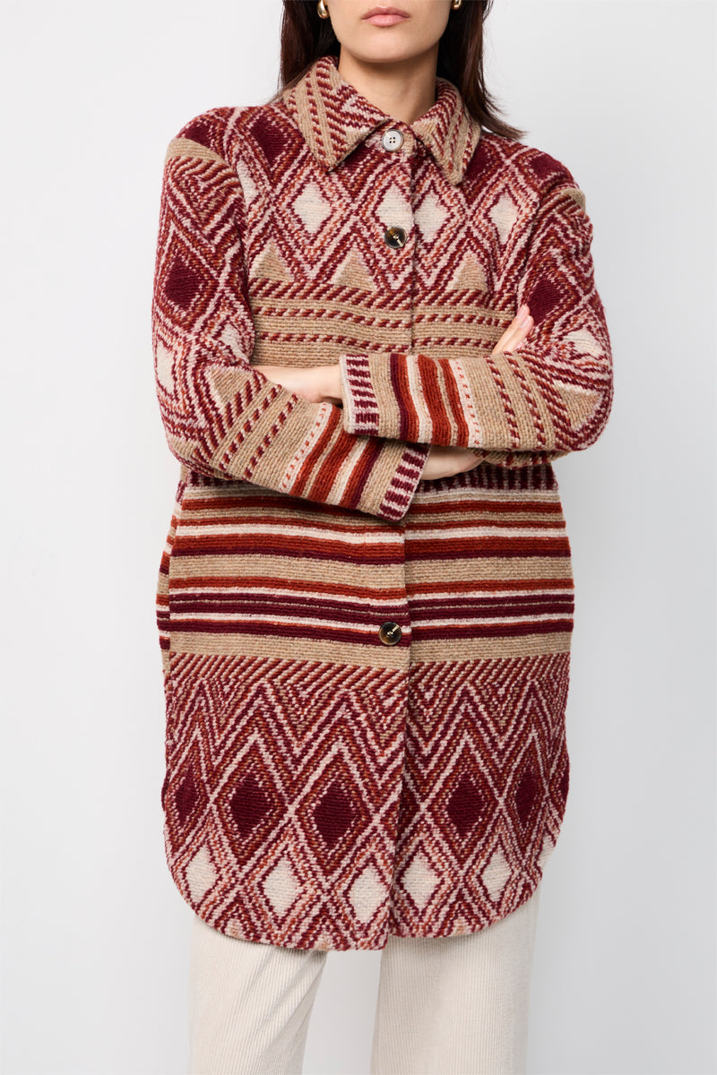 Manteau Canou Rouille