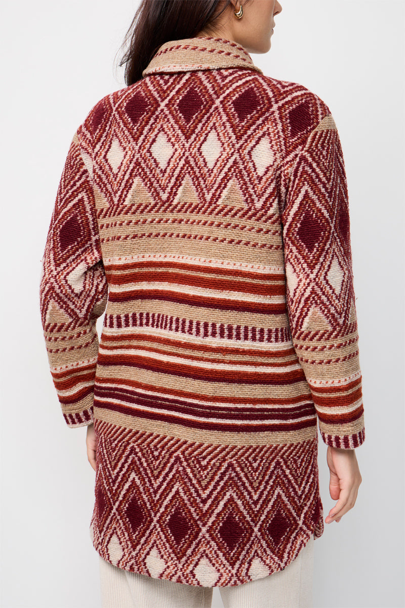 Manteau Canou Rouille