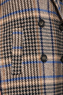 Ramone Long Coat With Tailored Collar Taupe