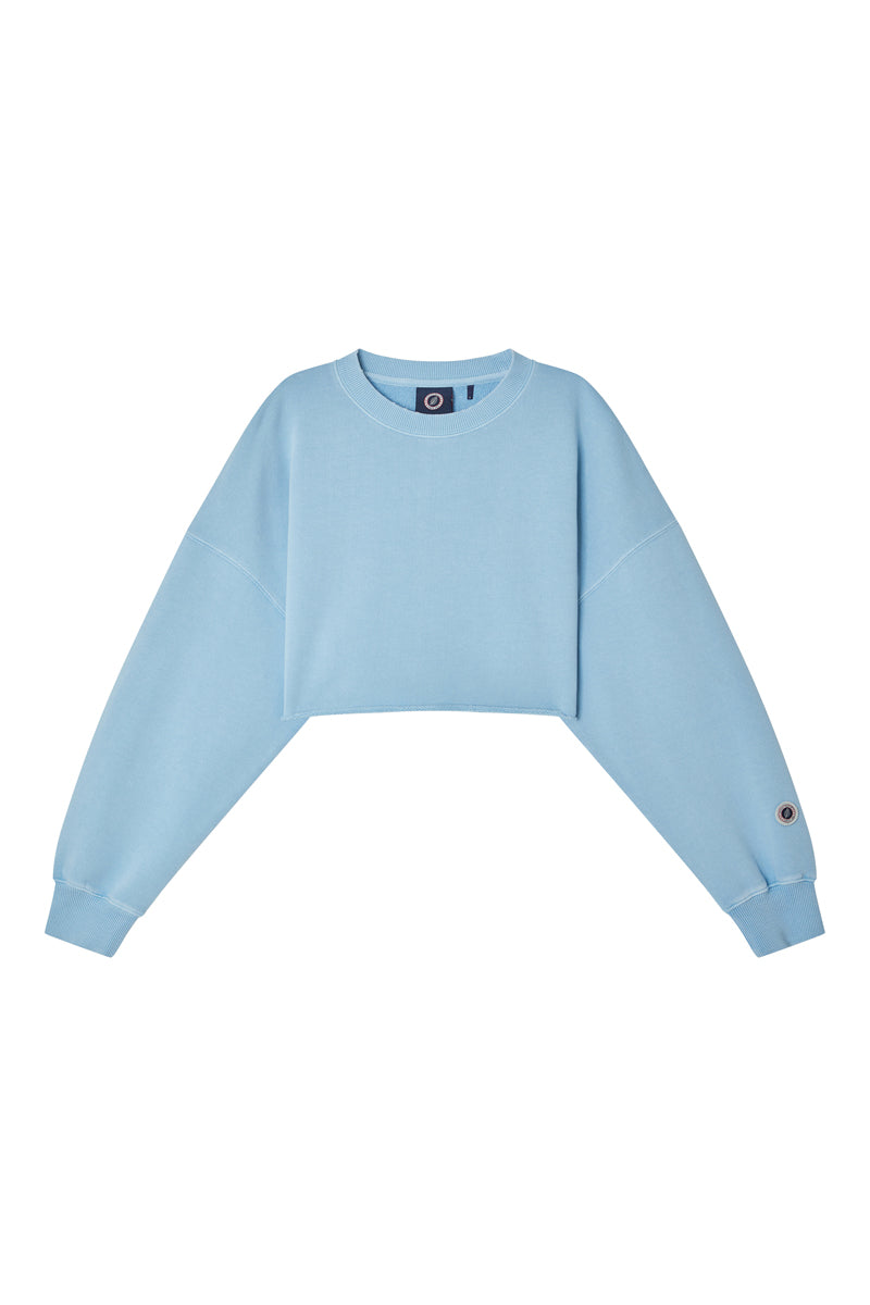 Sweet Pants - Urban Crop Sweat Corto Cielo