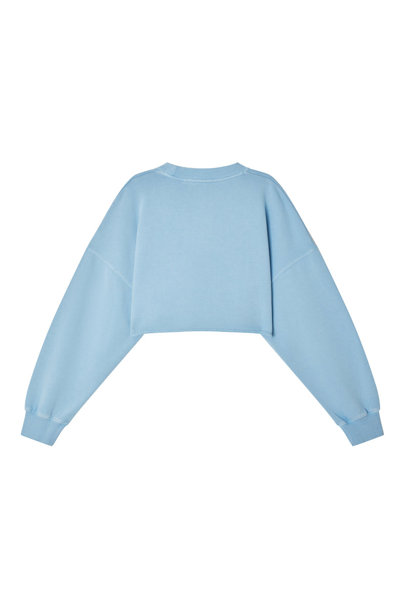 Sudadera Corta Urban Crop Ciel