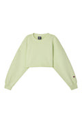Urban Crop Short Sweatshirt - Water Green