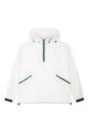 Sweet Pants - White Crunch Hooded Windbreaker - Unisex