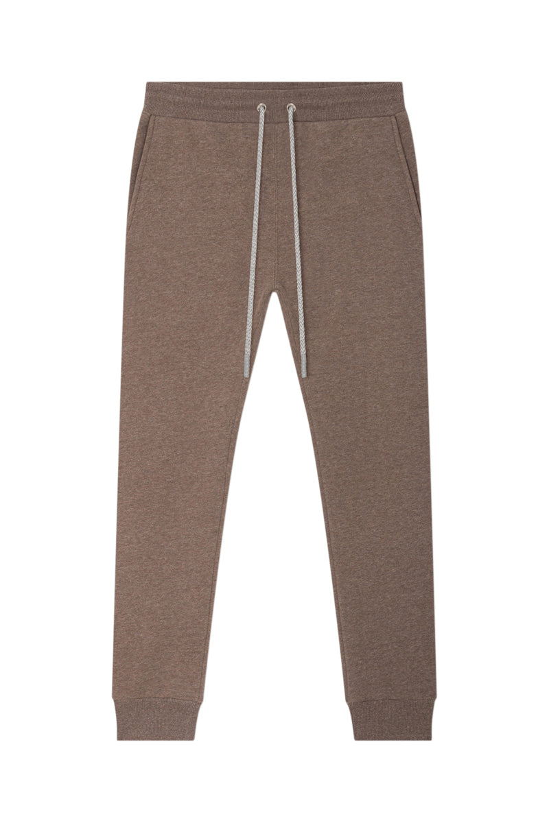 Slim 21 Marl Brown Joggers - Unisex