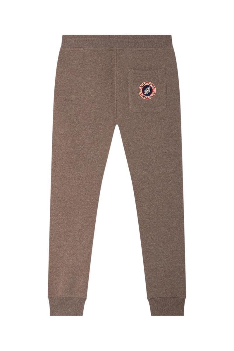 Slim 21 Marl Brown Joggers - Unisex