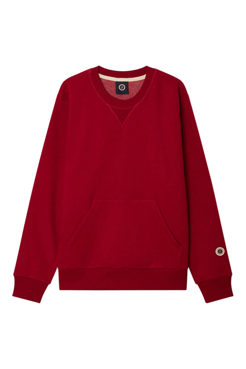 Sweet Pants - Sweat Wide Crew Rouge - Mixte