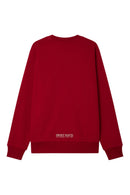 Sweet Pants - Wide Crew Sweatshirt Red - Mixed