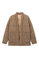 Doudoune Kimono Down Taupe - Mixte