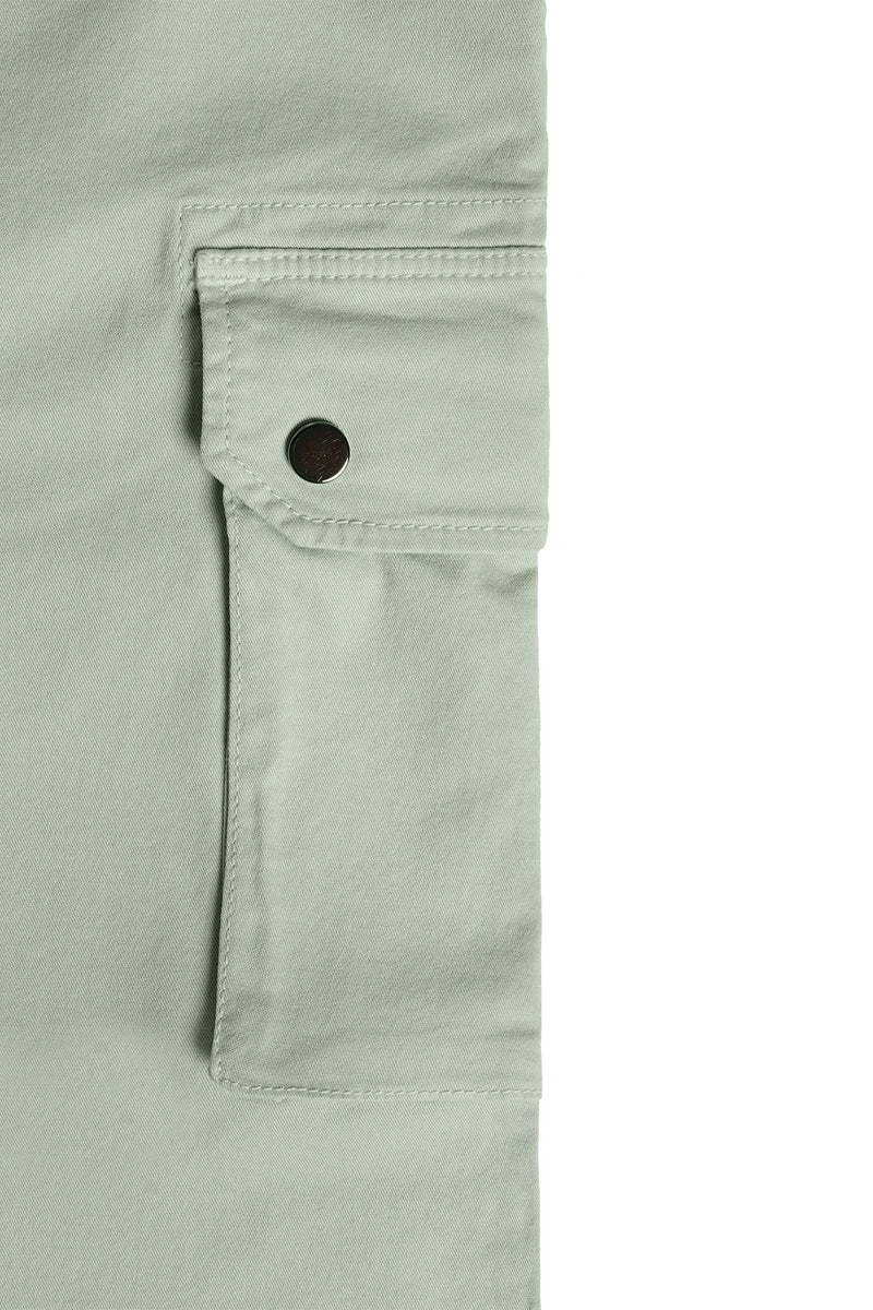 Pantalon Cargo Warrior Wide Vert D’Eau - Mixte