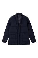 Doudoune Kimono Down Bleu Marine - Mixte