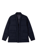Plumífero Kimono Azul Marino - Mixto