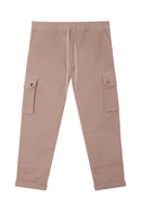 Pantalon Cargo Warrior Wide Vieux Rose - Mixte
