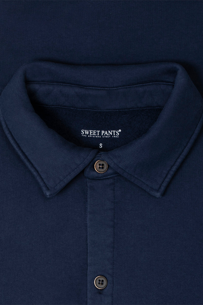 Sweet Pants - Chemise En Coton Biologique Hearth Shirt Bleu Marine