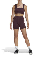 Adidas - Brassière De Entraînement Tlrdim Hs - Bordeaux - Femme