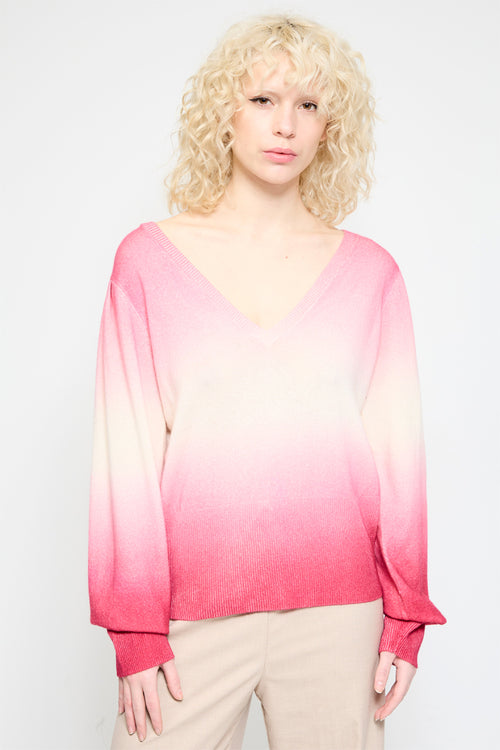 Berenice - Pull En Cachemire Rose